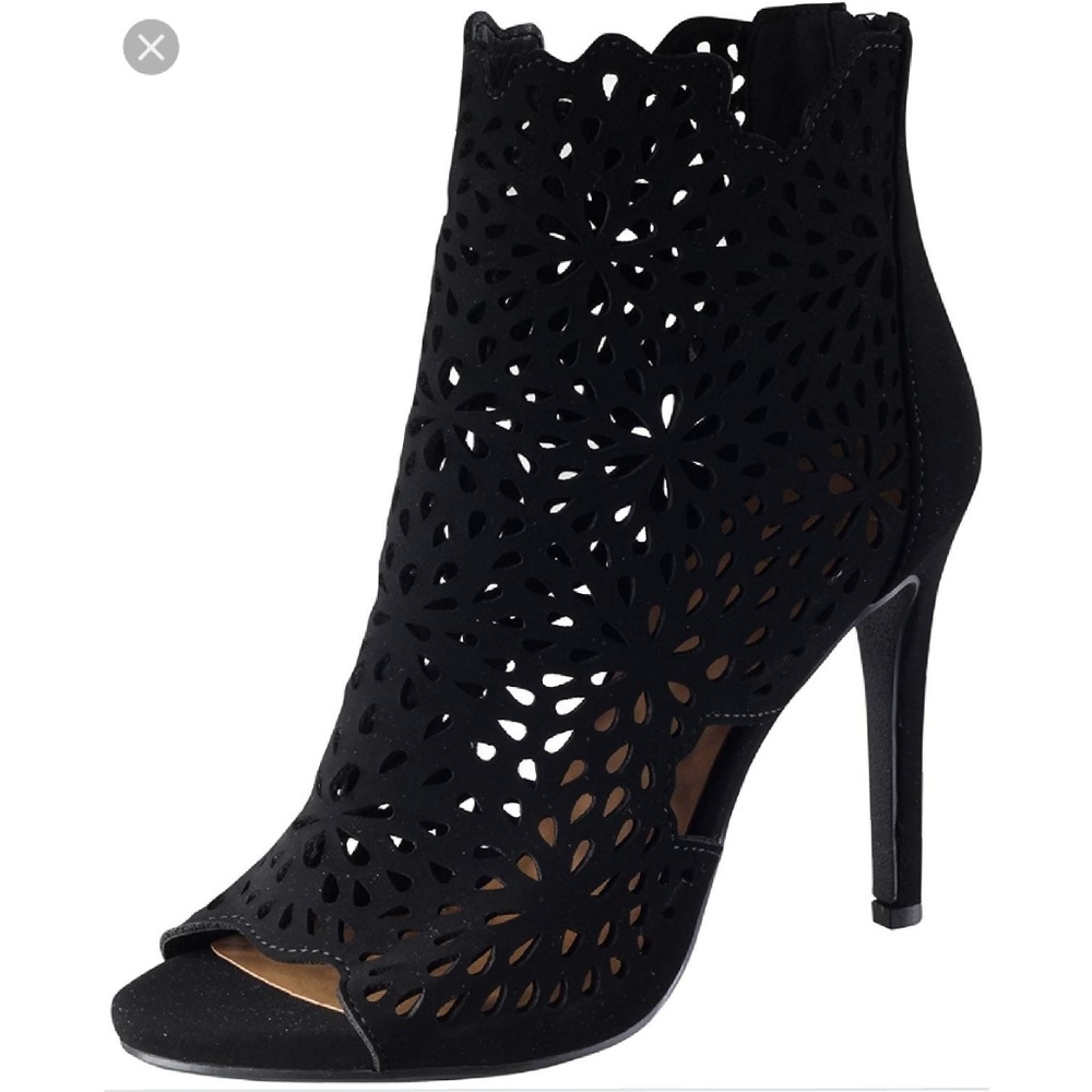 Aldo Fatina Laser Cut Out Peep Toe Sandals